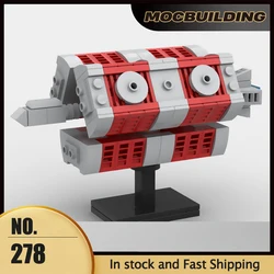MOC Space Movie Series 1:1455 Container Transport Ship Model Building Blocks DIY Assembly Bricks Creative Display Toys Xmas Gift