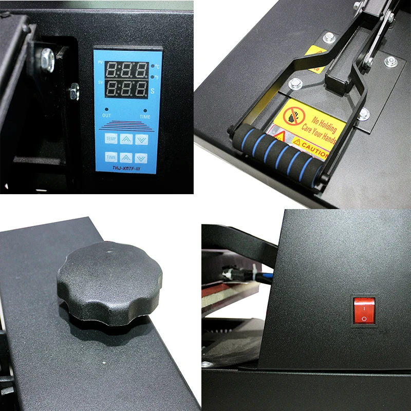 تي شيرت روك جلاس 38 بوصة × 38 بوصة طابعة التسامي بالنقل الحراري الصحافة الساخنة