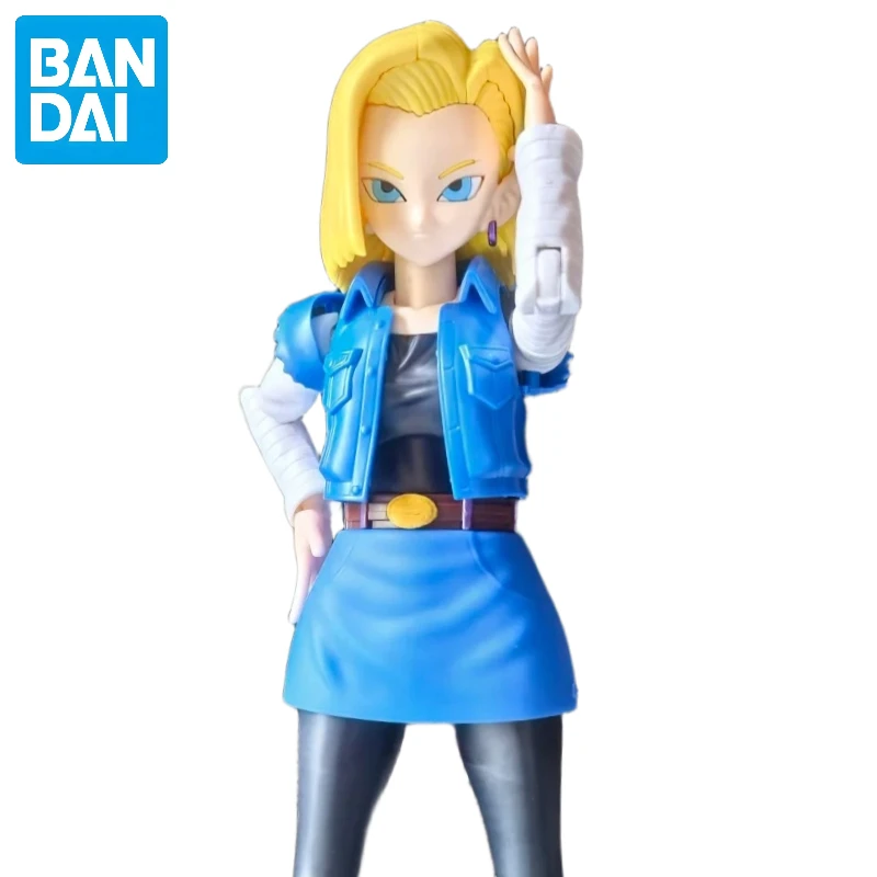 BANDAI Figure-rise Standard Dragon Ball Z Android 18 Plastic Model Kit 15.5cm In Stock Fast Shipping