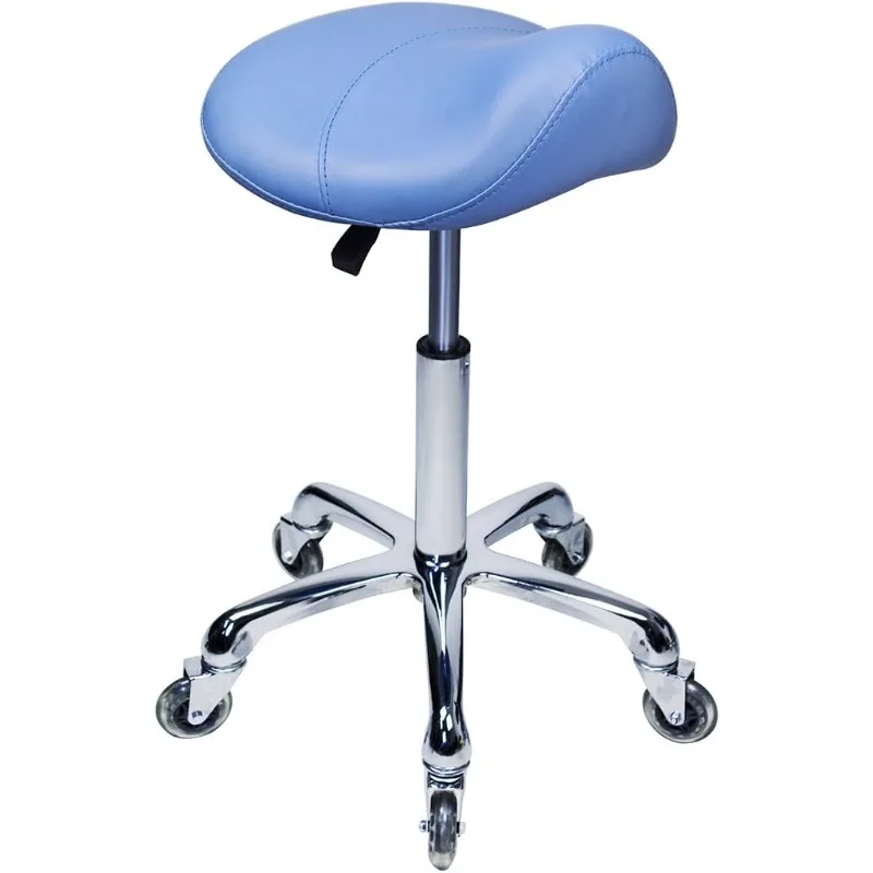 Stool Rolling Ergonomic Swivel Chair for Dental Office Massage Clinic Spa Salon,Adjustable Hydraulic Stool with Wheels