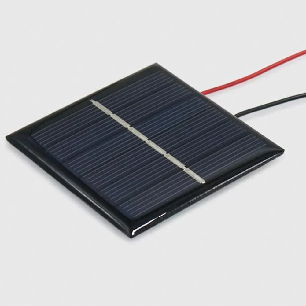 2-3V 0.4W Mini Solar Panel Polycrystalline For Charging Garden Lights Mini Solar Panel Easy DIY Installation 60*60mm