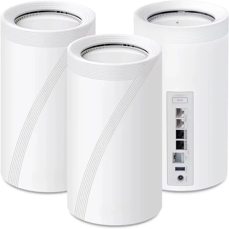 

BE22000 Whole Home Mesh System (Deco BE85) - 12-Stream 22 Gbps, 2X 10G + 2X 2.5G Ports Wired Backhaul, HomeShield(3-Pack)