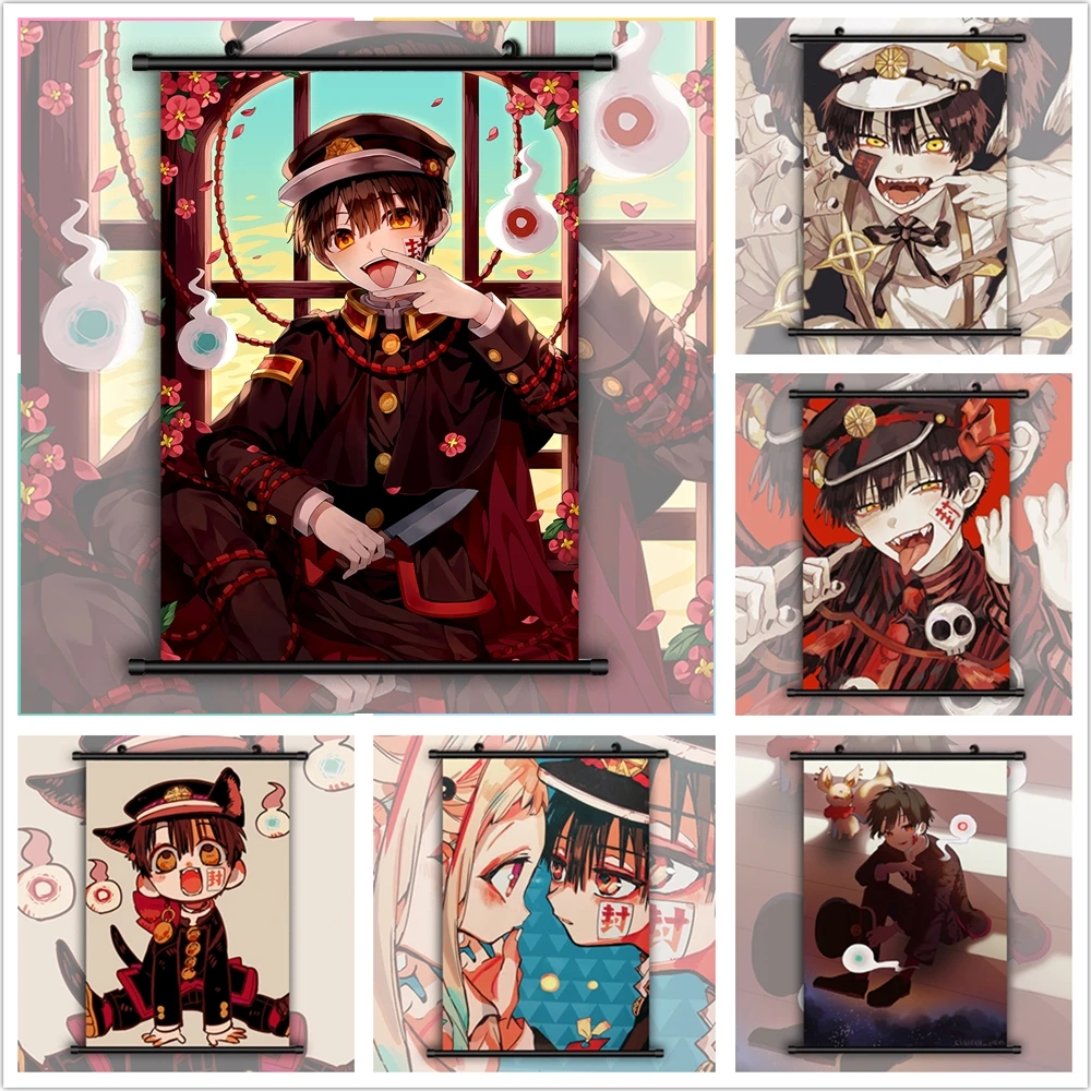 Jibaku Shounen Hanako-kun Anime Pictures for Bedroom Home Decoration Manga Poster Canvas Painting Wall Art Prints Posters Decor