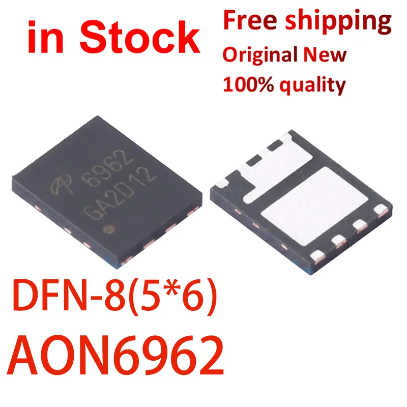 (10 sztuk) 100% nowy chipset AON6962 6962 DFN-8 5*6 MOSFET IC