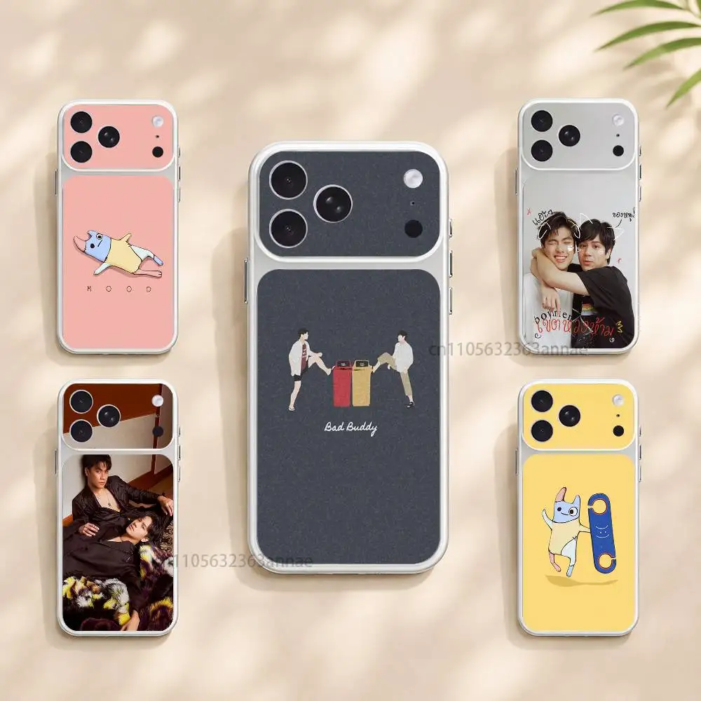 

Защитная наклейка O-OhmNanon B-Bad Buddy-S для iPhone 17 Pro/17 Pro Max, полная защита корпуса, наклейка-скин на заднюю панель