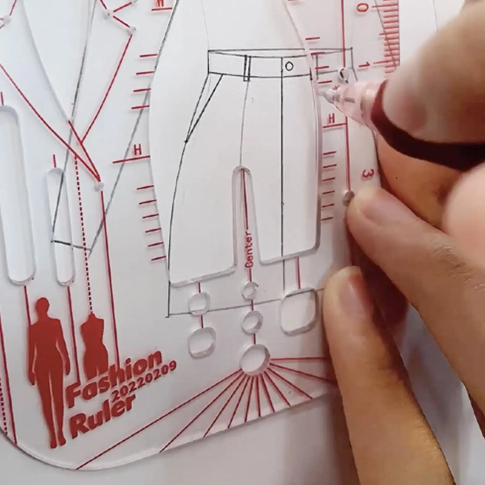 Fashion Figure Template Clothing Drafting Templates Human Figure Template School Painting Template Ruler Drawing Template Ruler