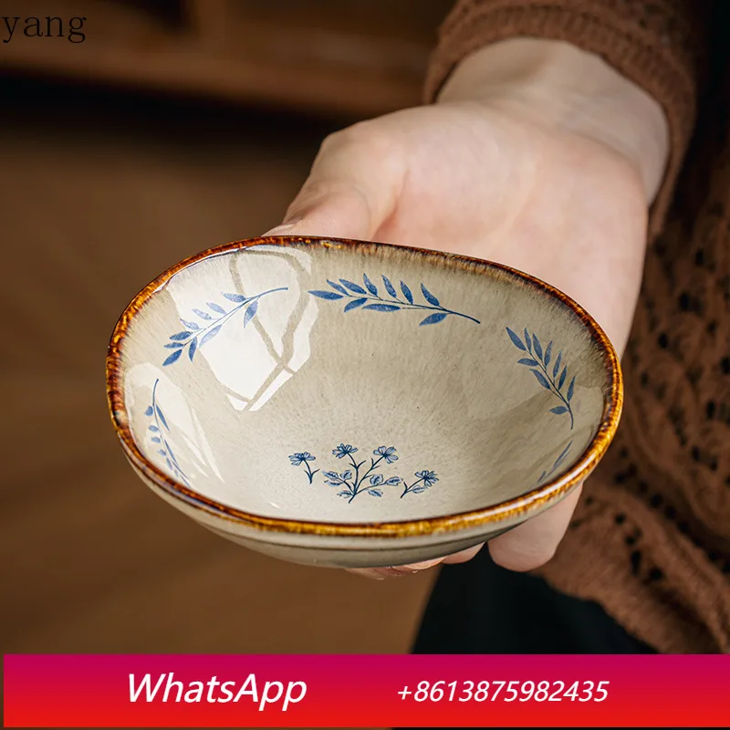 

LTT special-shaped ceramic taste plate, snack dipping dish, hot pot taste plate