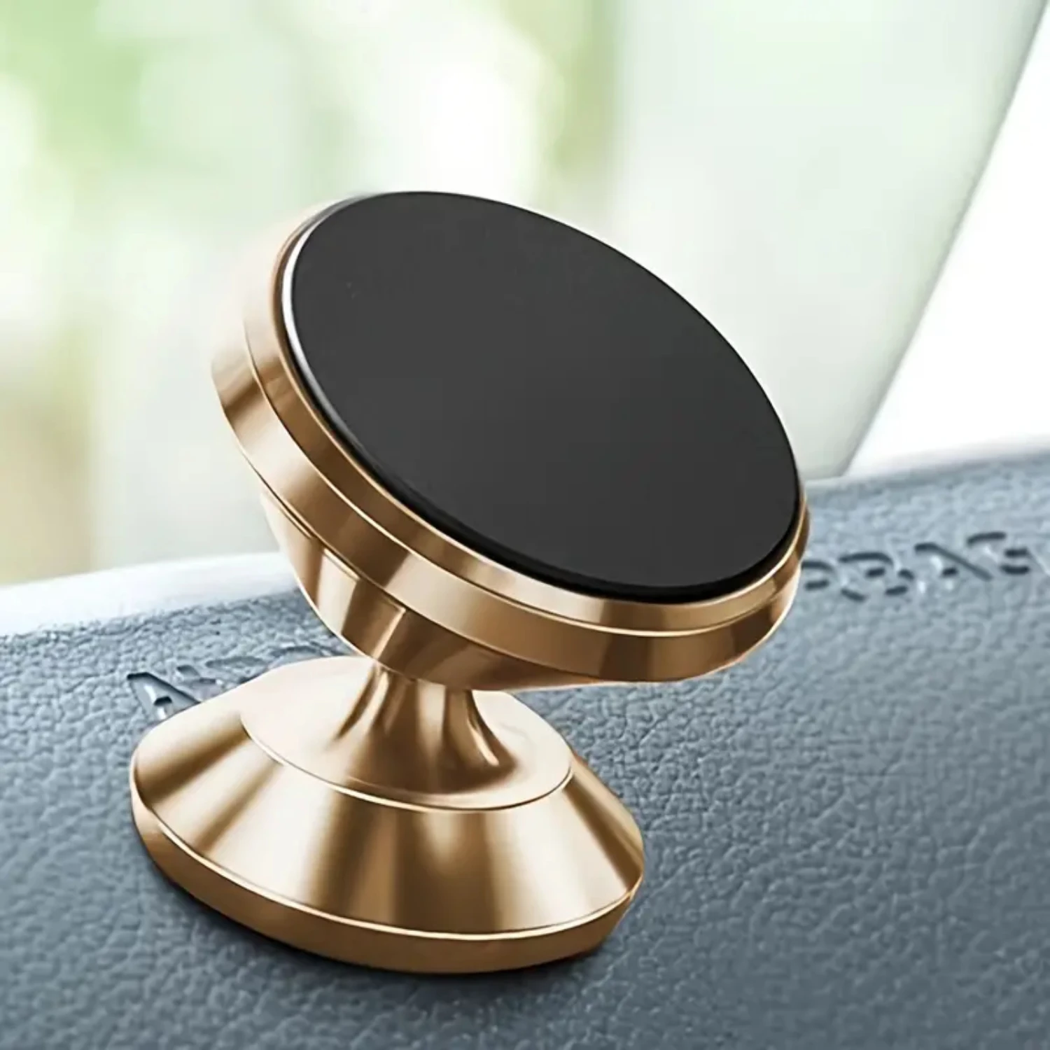 360 °   금속 전화 홀더, 슈퍼 자기 차량의 계기판 공기 배출구용 접착식 회전 마운트-VOPH014