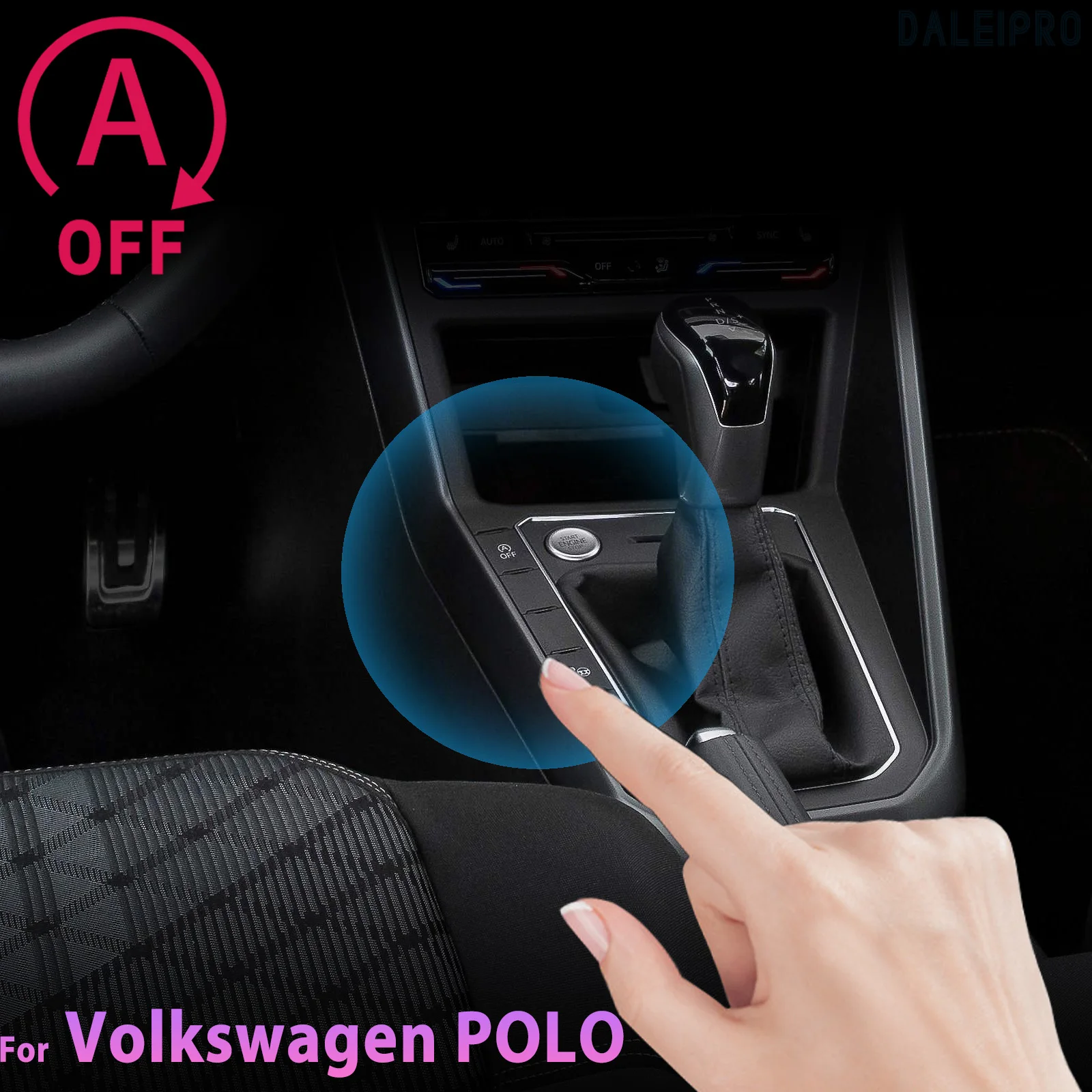 For Volkswagen VW POLO 2019-2022 2023 2024 Automatic Stop Start Engine System Memory Module Cancel Car Auto Start Stop Switch