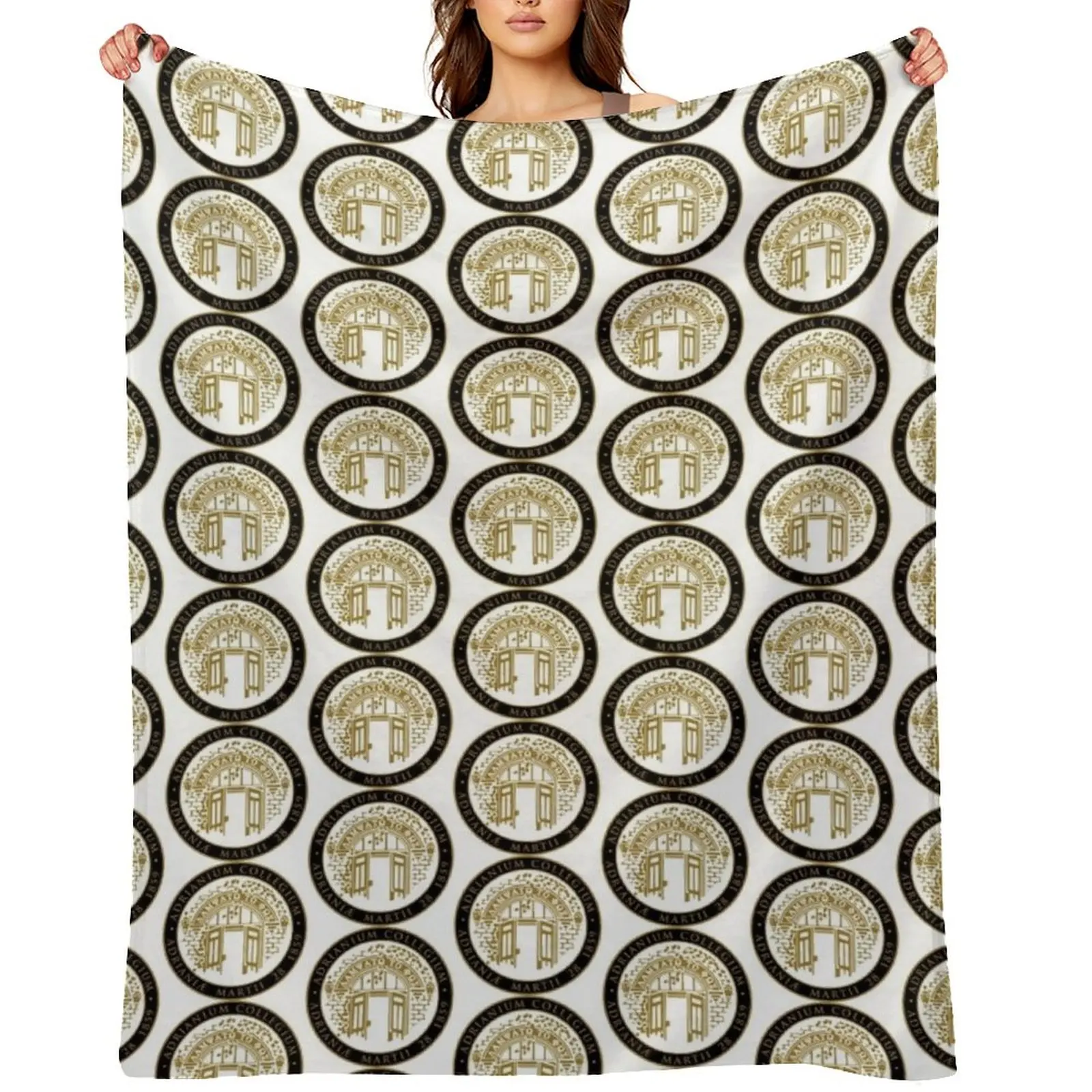 

Adrian College Throw Blanket Kid'S Comforter Flannel Blankets
