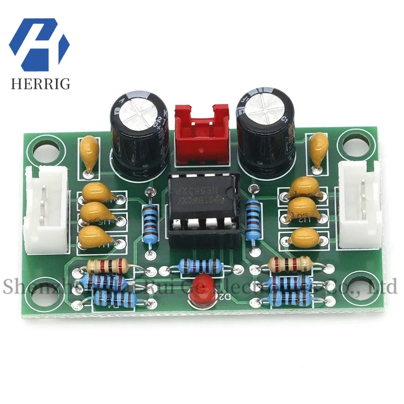 NE5532 Audio Two-Channel Preamp Op Amp Tone Board Preamplifier 5 Magnification Wide Voltage Module