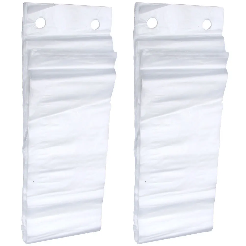 50개 자동 우산 커버 방수 플라스틱 가방 비 오는 날 야외 통근 여행 우산 홀더 케이스 정리함