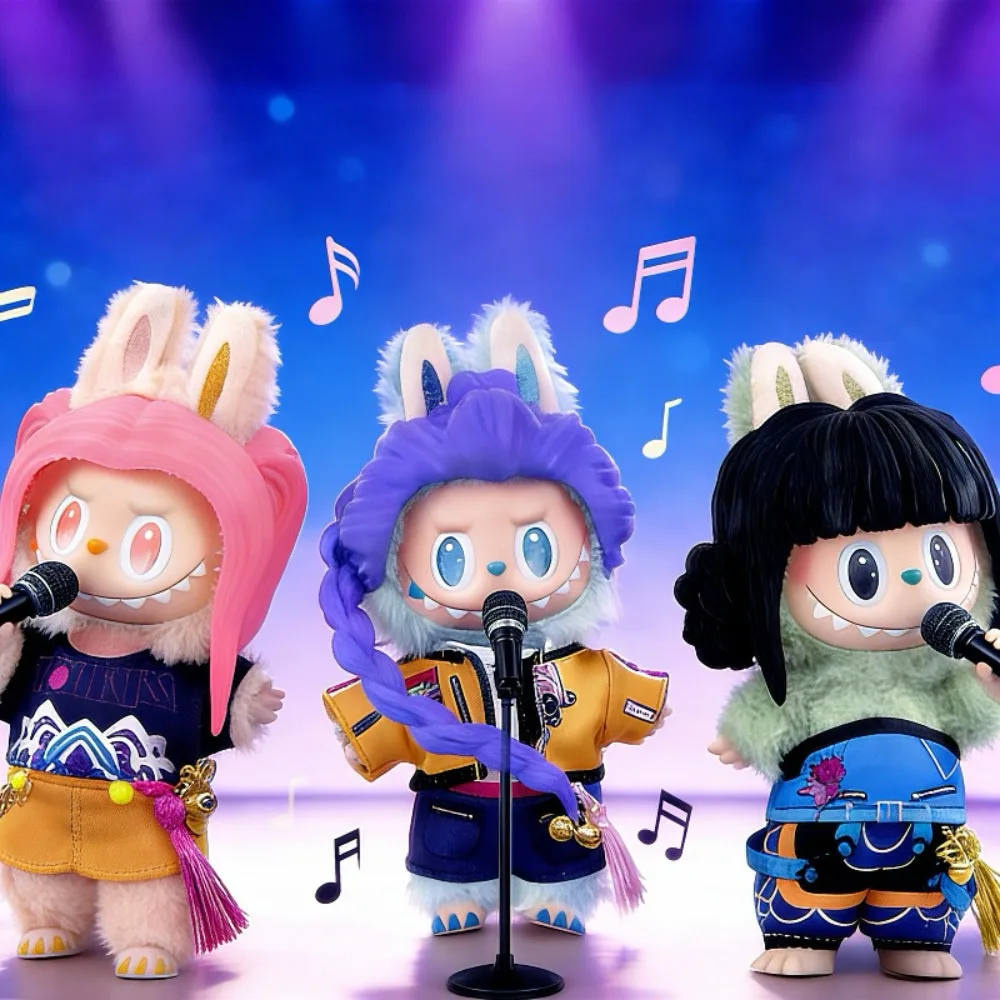 

Одежда для куклы Лабу 15/17 см, костюм для косплея, милый кожаный топ, юбка, короткие штаны, костюм для косплея, униформа, костюм на Хэллоуин, игрушка