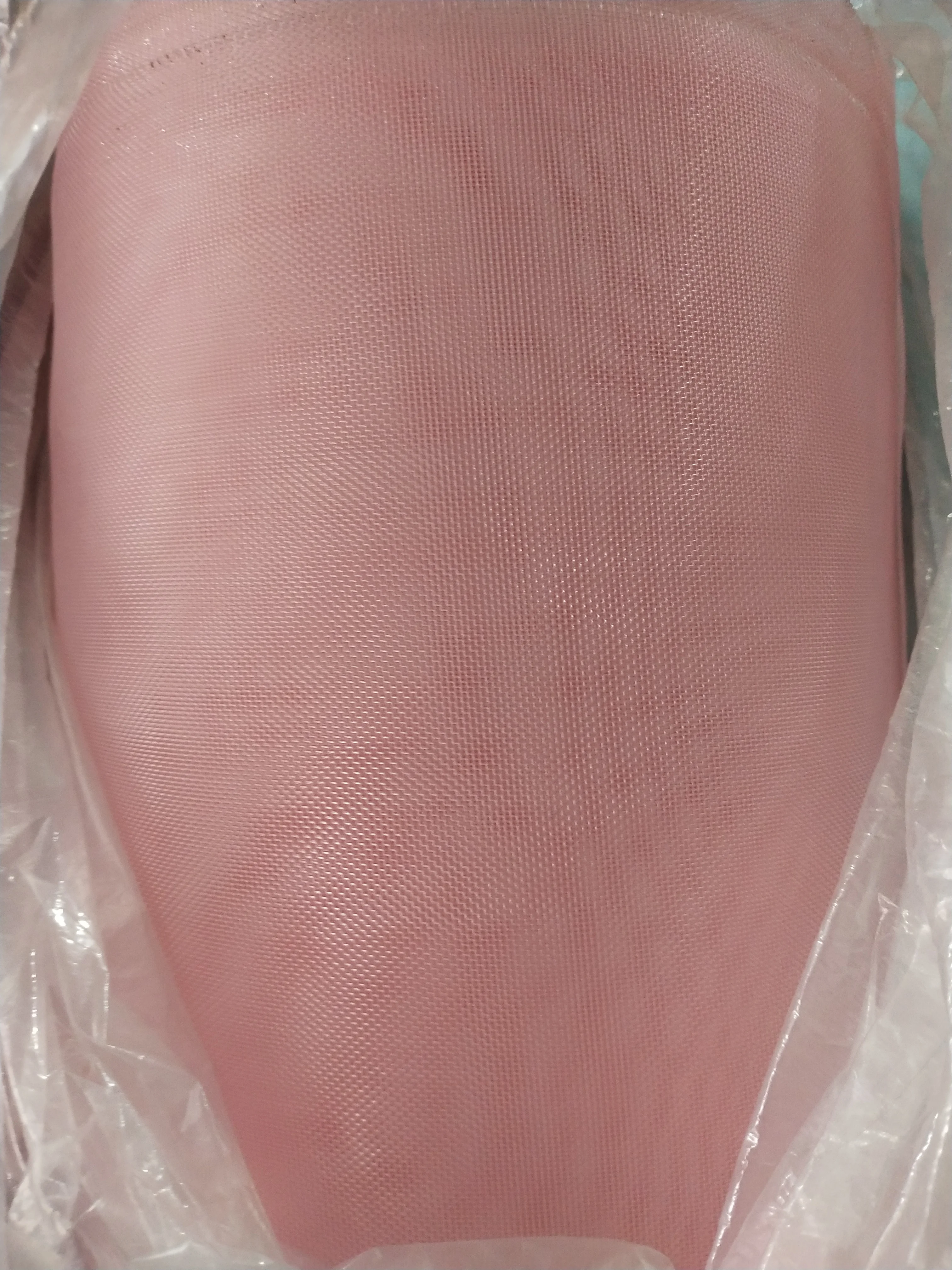 1/2/3 meters Hard Stiff Fabric Pink Color Polyester netting hard mesh braid fabric 140 width Fabric