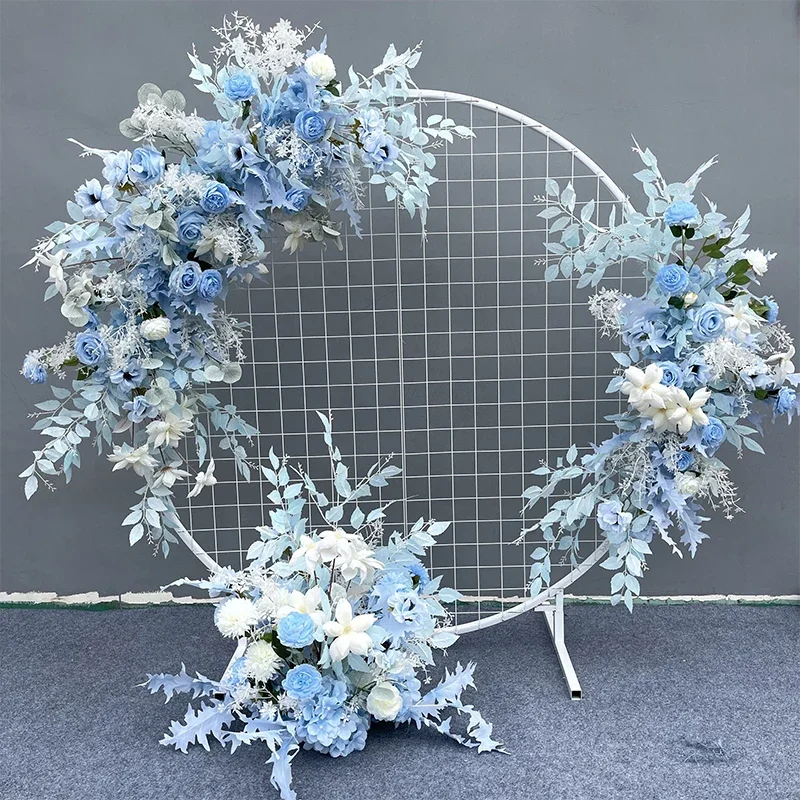 Wedding flower arrangement simulation silk flower round pavilion wedding flower flower