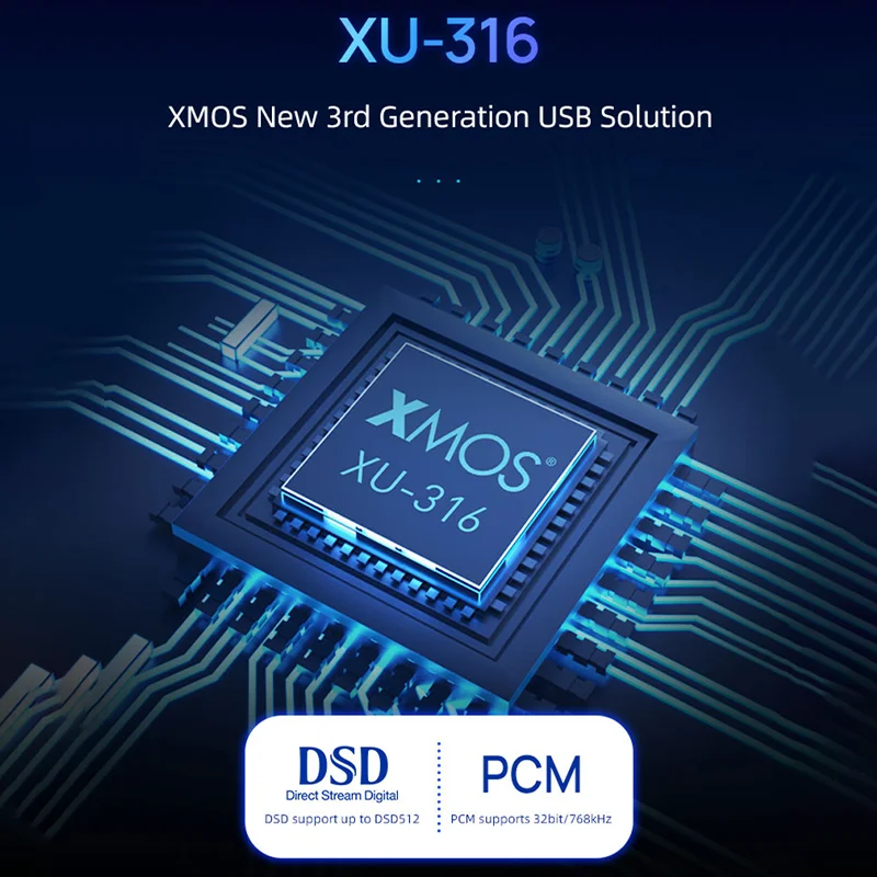 SMSL VMV D1se2 Audio Decoder HI-RES I2S LDAC DAC Bluetooth MQA-CD ES9039MSPRO XMOS XU316 DSD512 32bit/768kHz With Remote Control