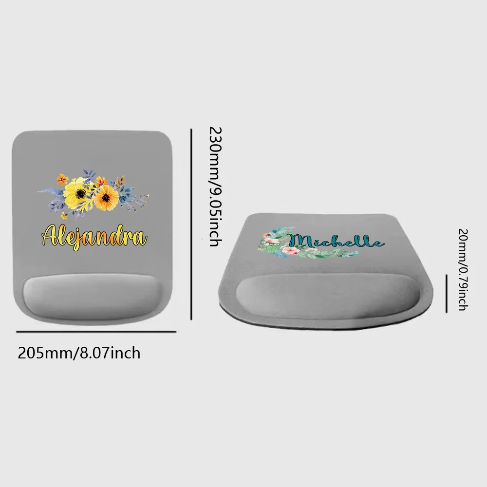 لوحة ماوس مخصصة مخصصة مناسبة للمكتب والألعاب لتخفيف آلام المعصم وراحة مكتب الكمبيوتر.