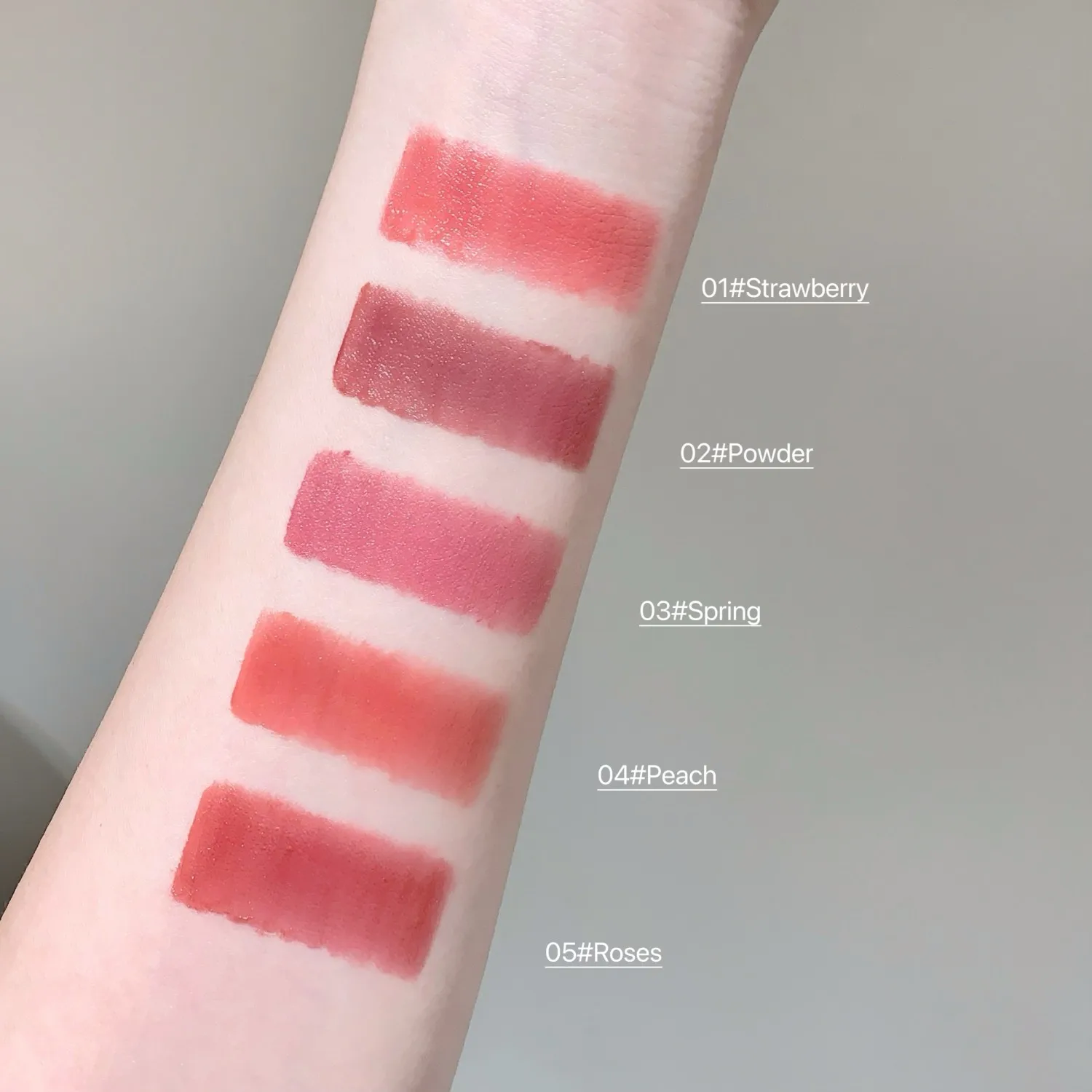 SHAQINUO Lip Mud Lip Glaze, Matte Velvet Brightening Lip Clay Langdurige kleur Niet-uitdrogende lippenstift