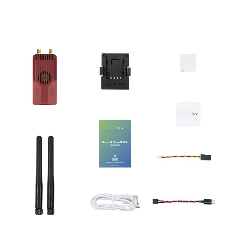 

BNVN-FPV Superg Nano ELRS 2.4G RF модуль 1W, двухчастотный разнесенный передатчик для FPV-дронов, простой в использовании, для самостоятельной сборки
