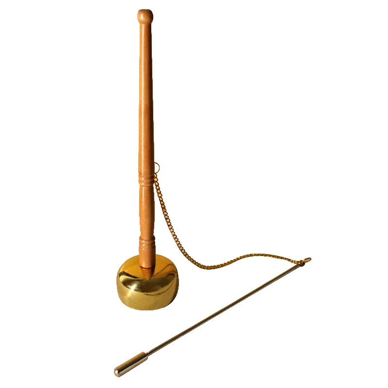 Tibetan Hand Bells Orff Montessori Brass Bells Meditation Children\'s Musical Instruments Diatonic Crafts Hand Bells Master Taps