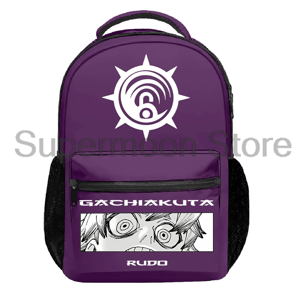 

Gachiakuta аниме манга Rudo Merch рюкзак женский мужской рюкзак повседневная дорожная сумка Harajuku уличный рюкзак