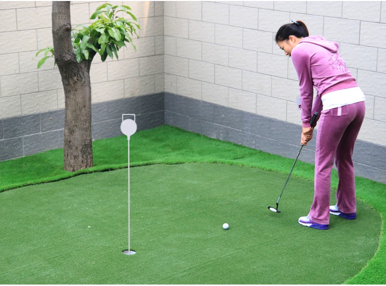 PMG Golf Putting Green Flag Stick, Backyard, Plastic Practice, Hole Cup, Pitch, Flagpole Equipment, Course Supply, DB001