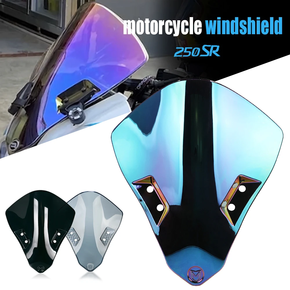 

Ветровые дефлекторы для CFMOTO CF MOTO 250SR SR250 SR300 300SR, переднее лобовое стекло SR 300 250 SR 2019-2024 2023 2022 2021