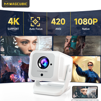 Magcubic HY310X 4K 1080P Auto Focus HD 420 ANSI Portable Projector Android 11 BT5.4 Built-in 5W HiFi Speaker For Home Theater