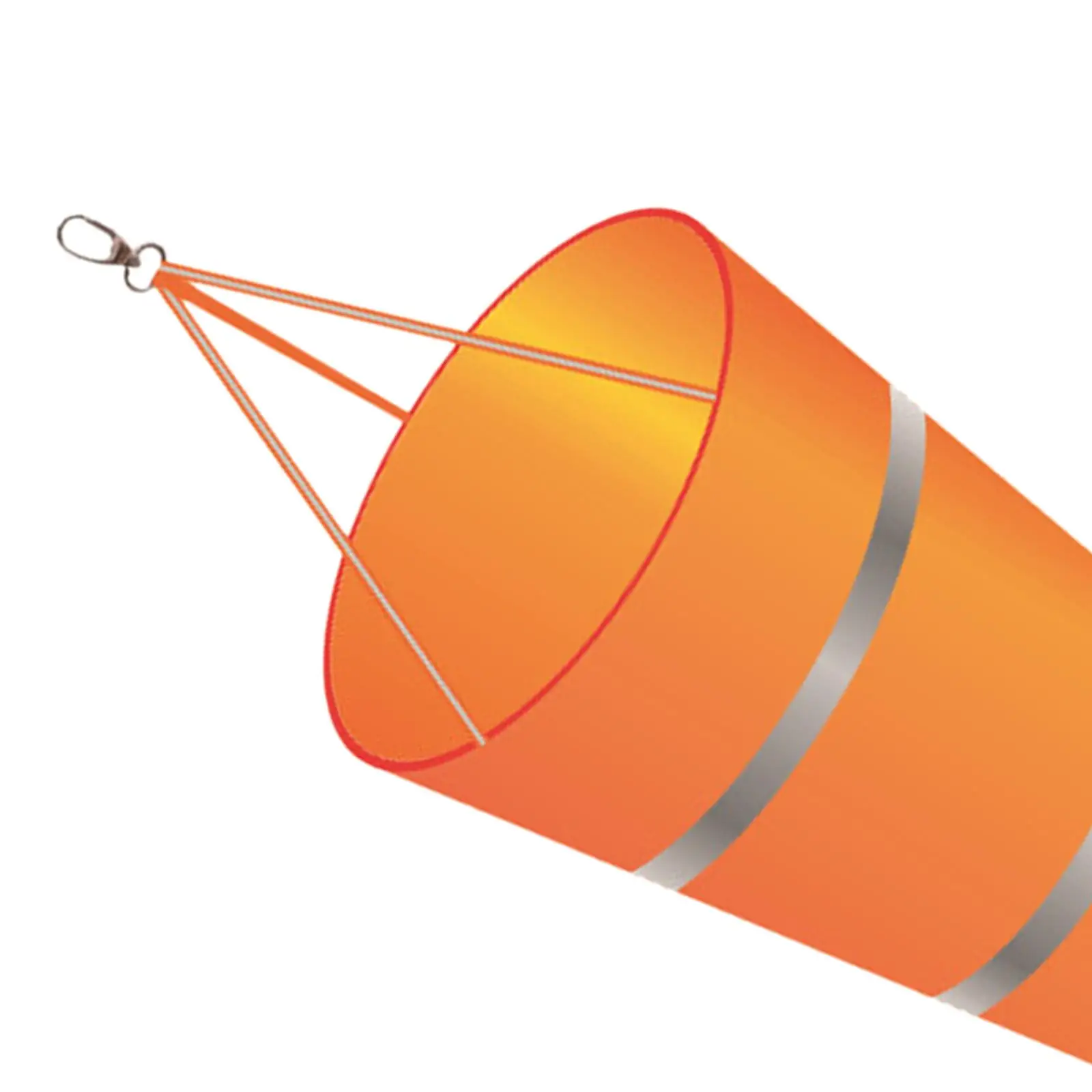 Weatherproof Wind Sock Outdoor Wind Decoration Reflective Belt Indicator for Wind Direction Garden Farm