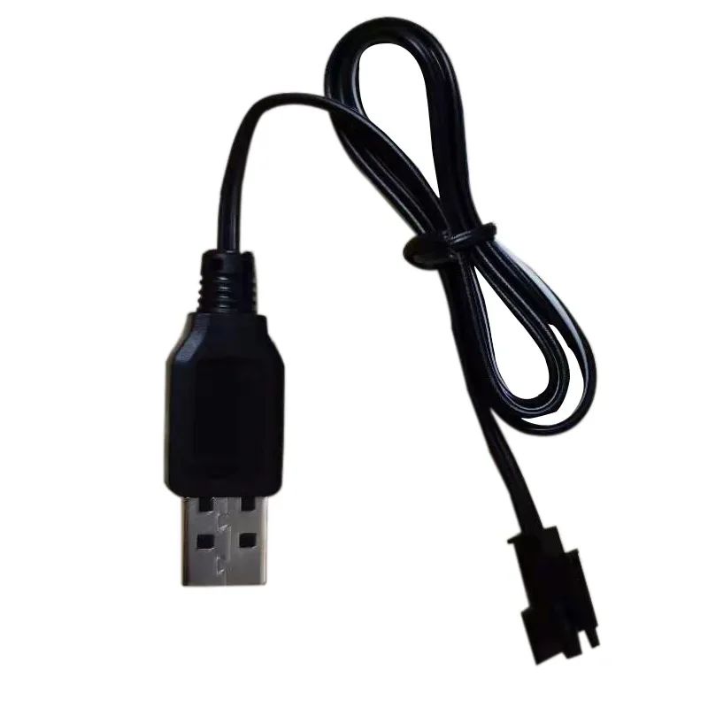 Cabo universal do carregador do usb para o helicóptero, cor preta, 3.6v, 4.8v, 6v, 7.2v