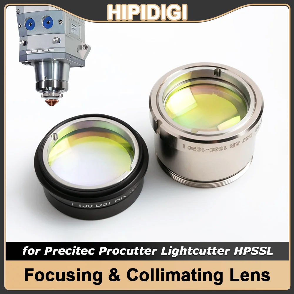 Precitec Focusing Lens with Holder D30 D37 F100/125/150/200 ProCutter 1.0 2.0 LightCutter HPSSL Fiber Laser Cutting Head Parts