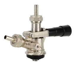 Keg Beer Keg Coupler With Safety Pressure Relief D Type System Craft Beer Commercial Keg Dispenser Stainless Steel Coupler 