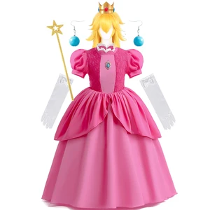 Königin Prinzessin Kleid Kinder Cosplay Geburtstag Kostüm Karnevalskleid Mädchen Party Kleid Performance Kostüm 6 Hauptverkäufe Masha Kleid - №1