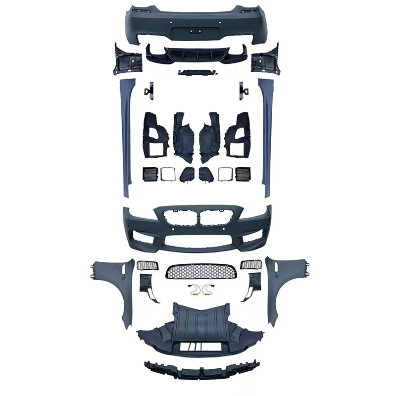 

Для BMW 6 серии 640i F12 F13 F06, обвес в стиле M6 из полипропилена (PP) - передний и задний бамперы, а также боковые пороги