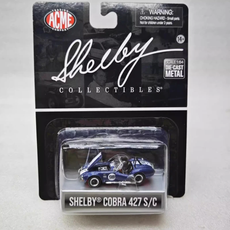 ACME 1:64 SHELBY COBRA 427 S/C Simulation Alloy Car Model Classics