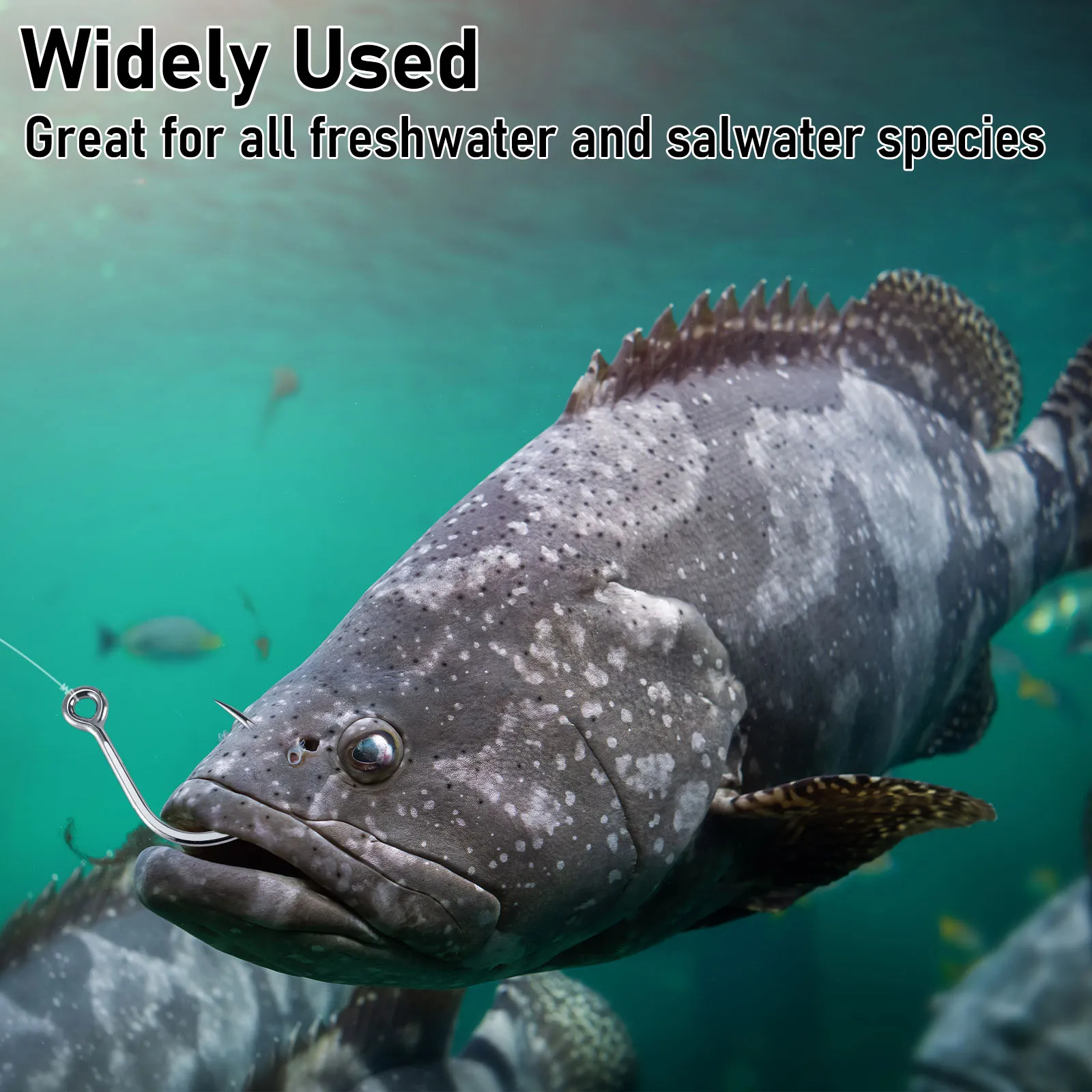 Anzuelos circulares soldados para cebos duros y Crankbait en agua salada - imagen 4