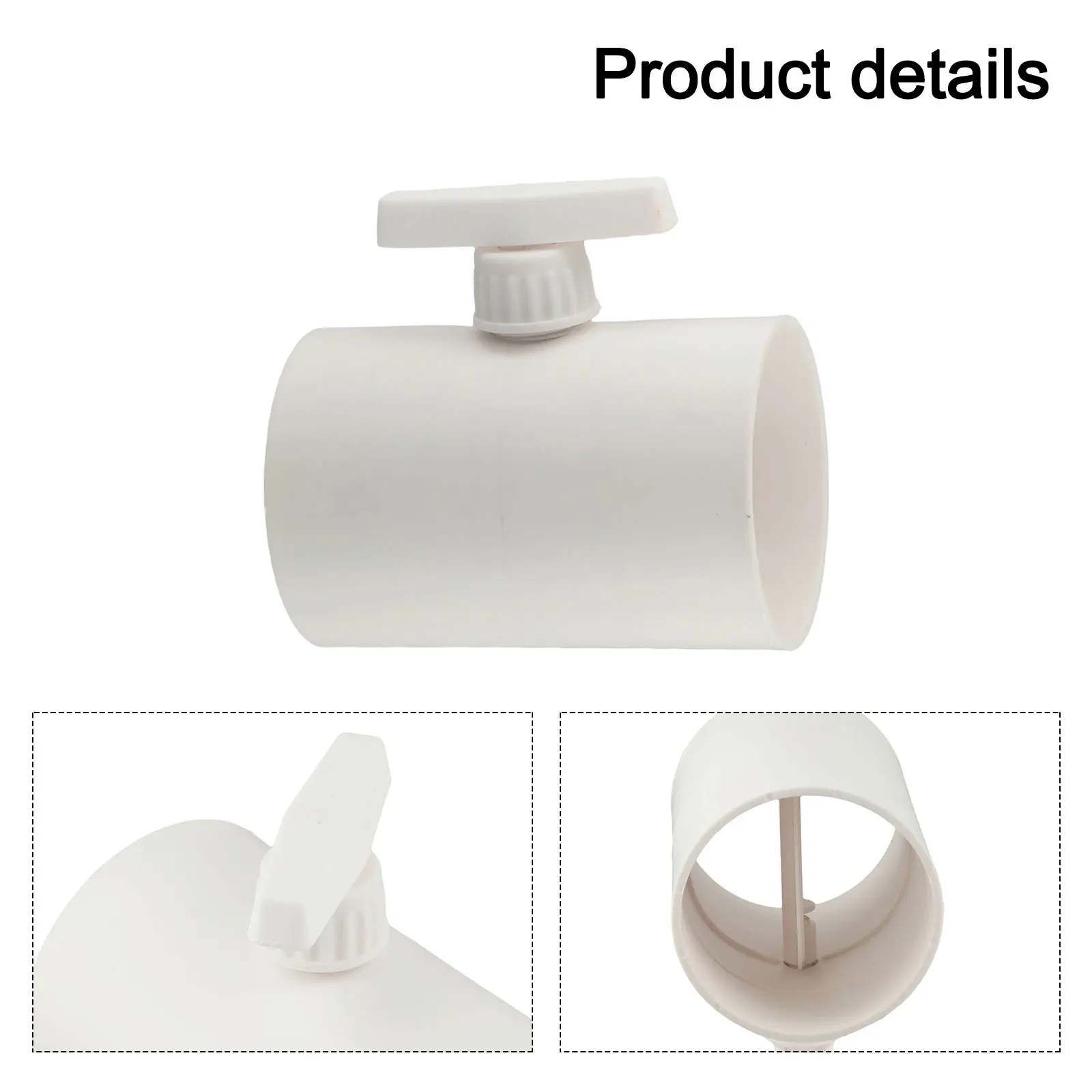 Air Outlet Diameter Manual Plastic Air Volume Control Valve Duct Plastic Round Operating Temperature Product Name Specifications