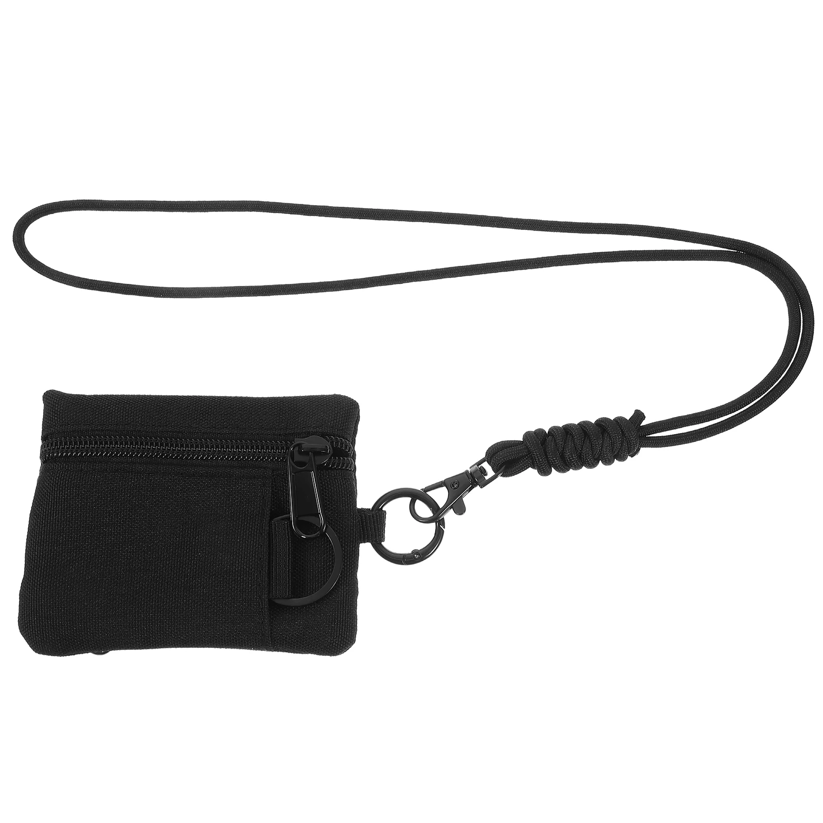 

1pc Multifunctional Headphone Bag Small Pouch Camping Backpack Keychain Card Holder Travel Wallet Lanyards Hanging Storage Bag