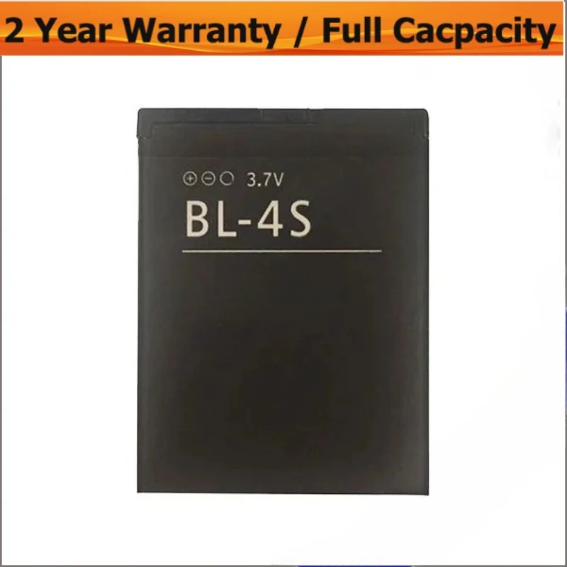 Оригинальный новый BL-4S для Nokia 2680s 6202c 6208c 3600s 3602S 3711 7020 7100s X3-02 2680S BL4S аккумуляторы