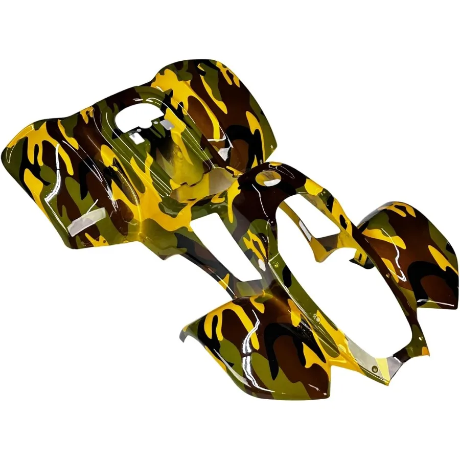 1Piece Body Plastic Fender for IceBear Coolster 3050 Taotao Chinese Peace SunL MotoTec ATV Quad 110cc with Army Camo Design Dur