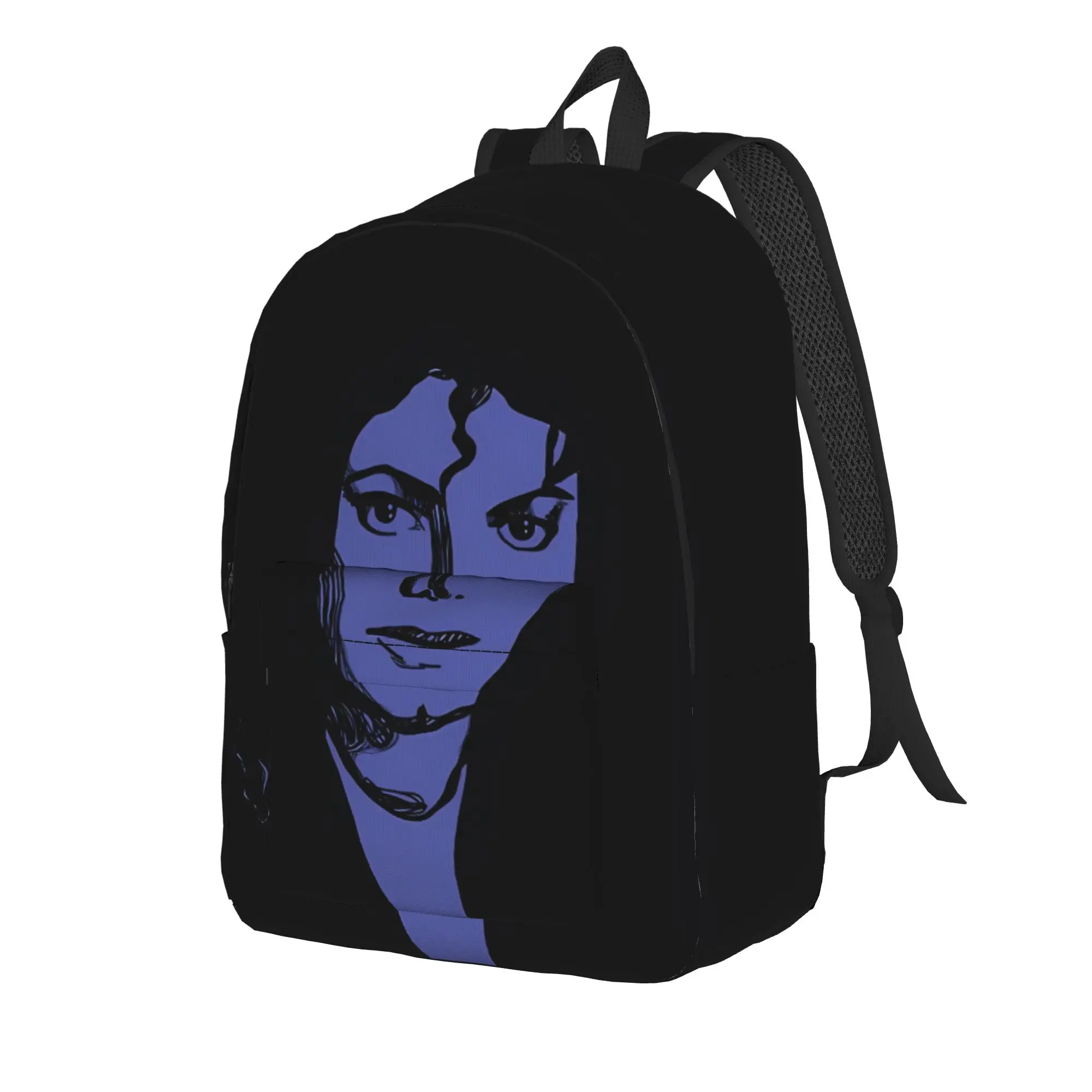 Back to school season Large Capacity retro dance  Knapsack Michael Jacksonn Female Book Pack Backpack