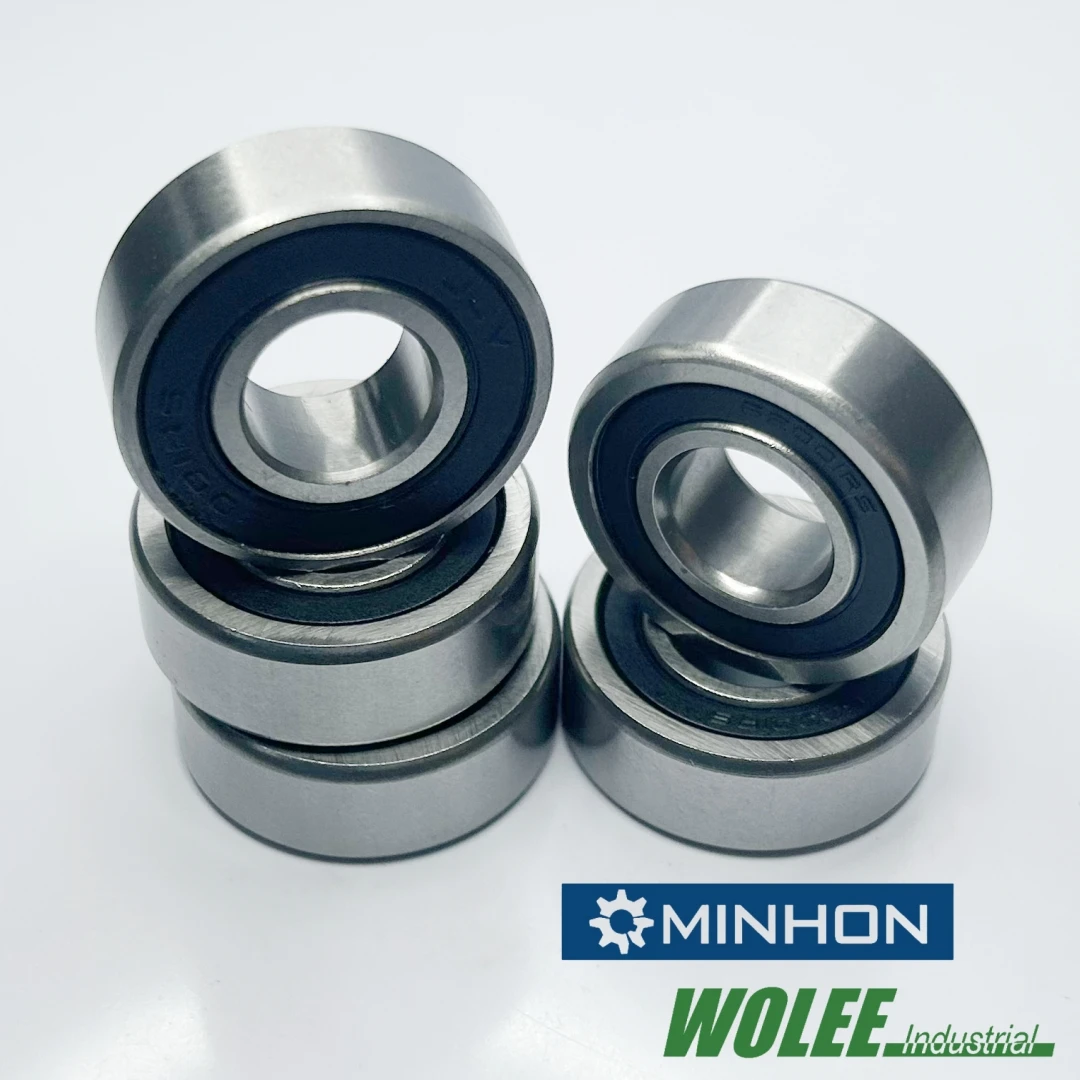 62001-2RS Cuscinetti a sfere a gola profonda in miniatura Dimensioni 12*28*10 mm