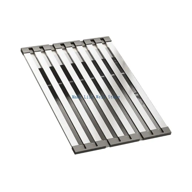 

Heavy Type Dish Drainer With Nonslip Rubber Grip For Secure Placement