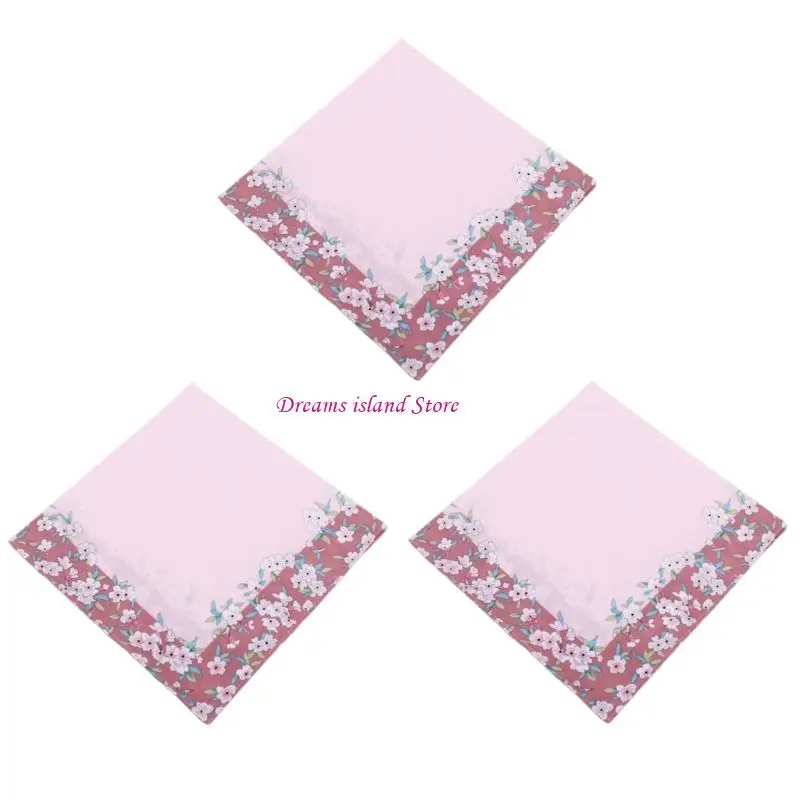 Saputangan saputangan wanita kapas berseru keringat bandana yang dapat digunakan kembali syal leher tipis hx6c