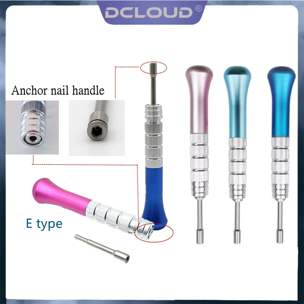 1Pc Dental Torque Orthodontic Matching Tool Implant Screwdriver Micro Screw Driver Titanium Metal Wrench Self Drilling Anchorage