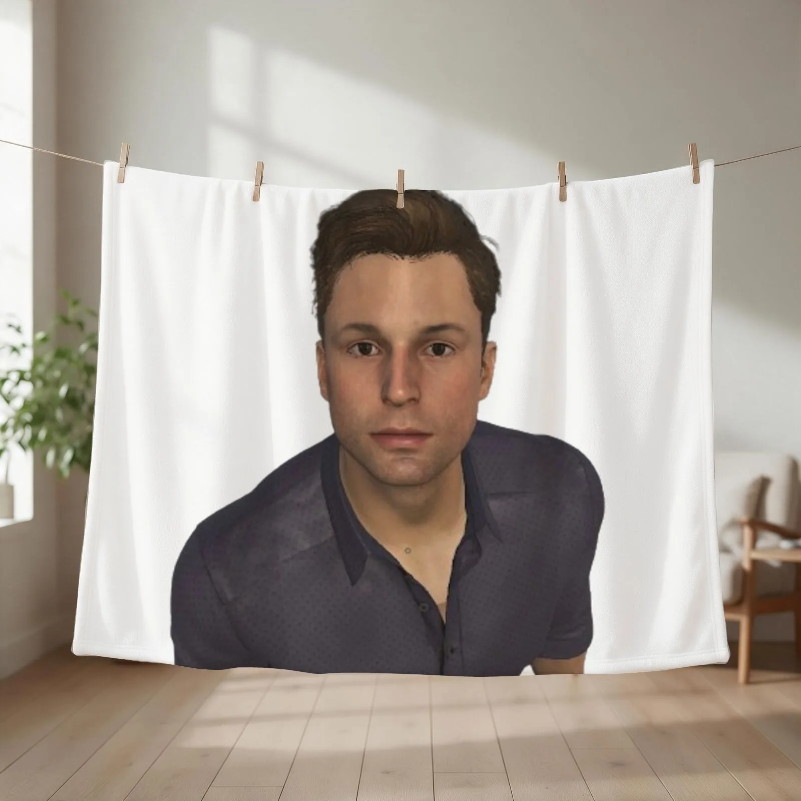 Johnny? Throw Blanket Tourist Weighted Hairys Luxury Thicken Blankets