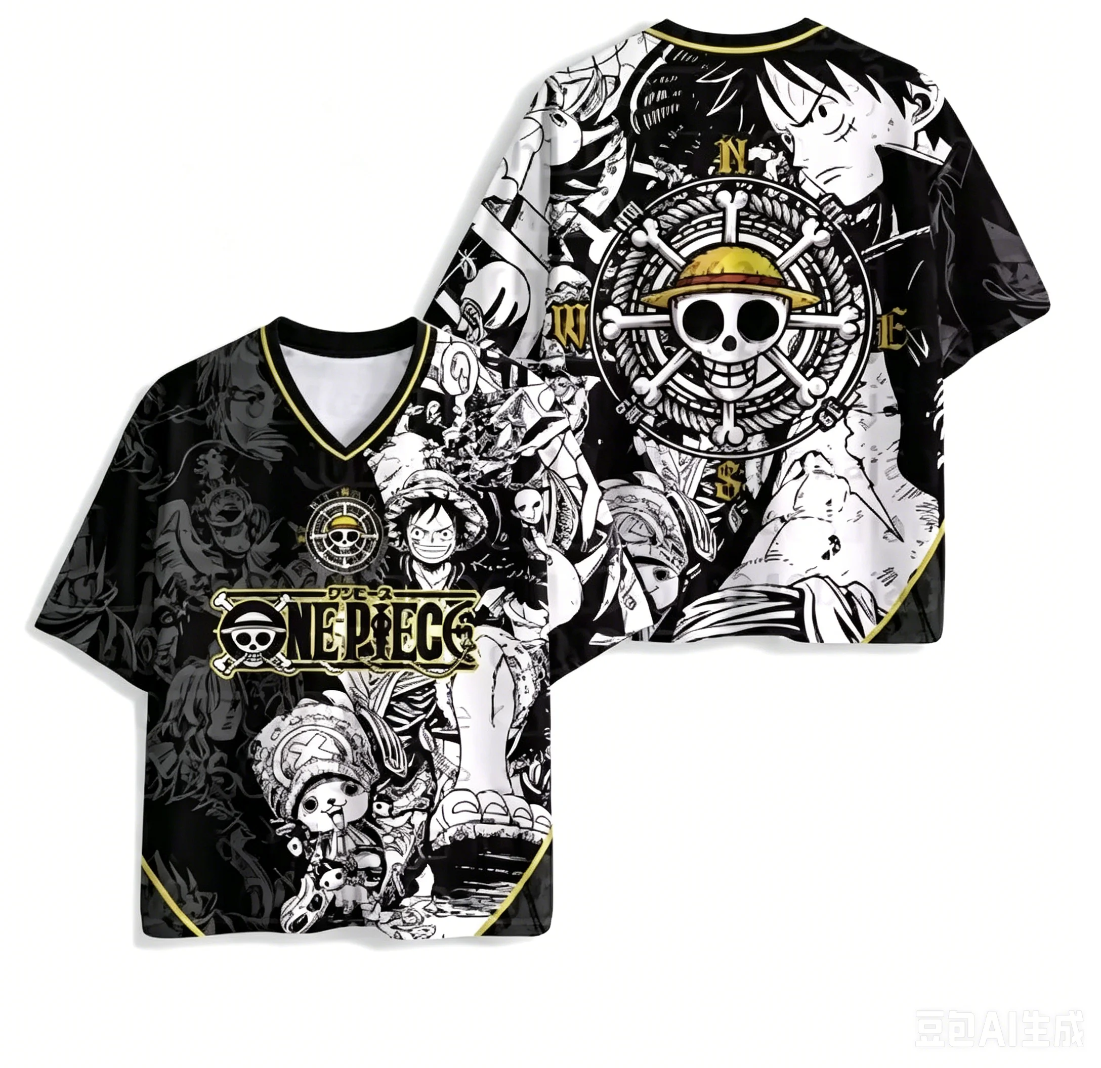 2026 Neues Sommer Japanisches Anime One Piece Zoro Luffy 3D Schnelltrocknendes T-Shirt Übergröße für Herren Damen Kinder Top Trikot Geschenk – Detail 4