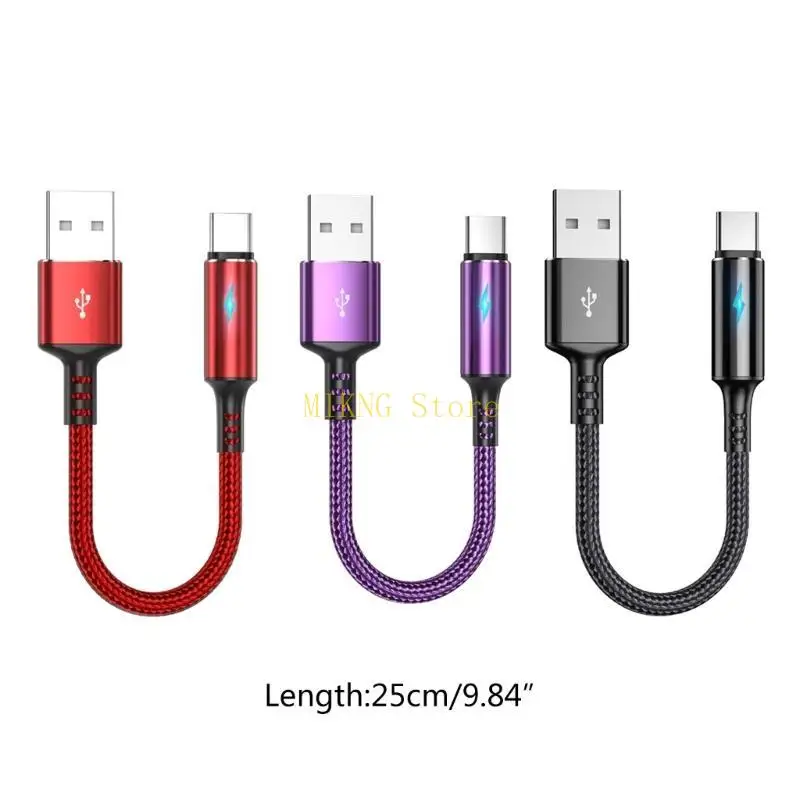 USB CタイプCからUSB充電とデータケーブルナイロン編組ワイヤー480Mbpsスピードベストセール