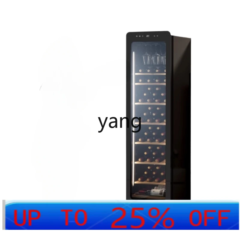 

Встраиваемый шкаф для хранения с вертикальным дисплеем температуры и влажности CX, ультратонкий, для гостиной или офиса.