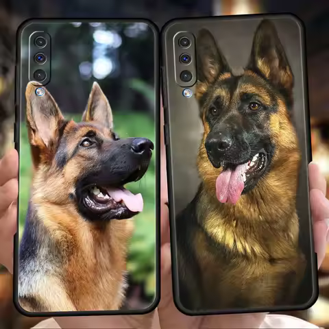 Beauty German Shepherd Dog Case For Samsung A56 A36 A26 A24 A16 A14 A12 A32 A50 A70 A22 A40 A34 A54 A42 A52 A04s A06 5G Cover